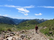 73 Dal Lago Moro rientriamo alla Terrazza Salomon